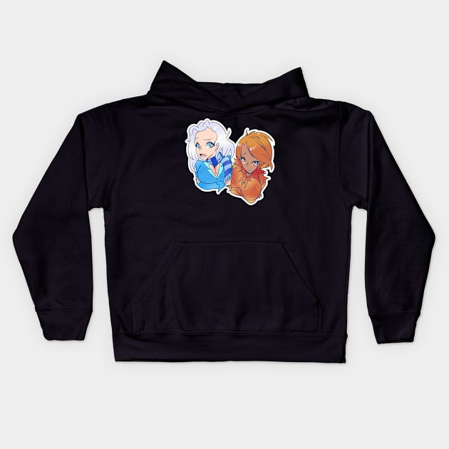 Heat Snow Miser Kids Hoodie by kelsmister